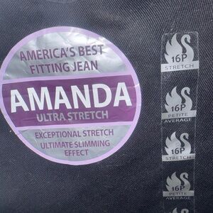 Gloria Vanderbilt Amanda Ultra Stretch Jeans